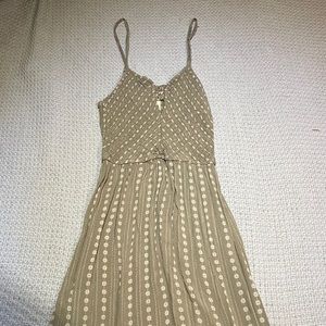 Taupe dress